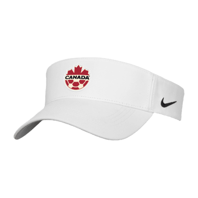 Nike red visor online